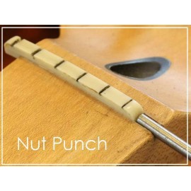 MusicianAtHeart AxeMasters NUT REMOVAL PUNCH for Guitars - Fender Gibson Epiphone Ibanez & More