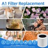 2 Pack A1 Replacement Filter Compatible with VEWIOR Air Pu-rifier