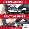 Peloton in Sneakers - Dual Function Toe Cages for Peloton
