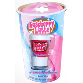 Raspberry Latte Flavored Lip Balm in a Cup! (1 Each)