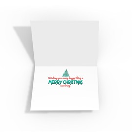 Stonehouse Collection Christmas Cards - Santa's Sleigh - 12 Cute Holiday Day Cards & Envelopes - Cute