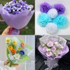 10 Sheet Glitter Tissue Paper 50cmx66cm Flower Wrapping Paper Bouquet