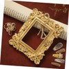 CIYODO 3pcs Small Photo Frame Gold Picture Frames Small Picture