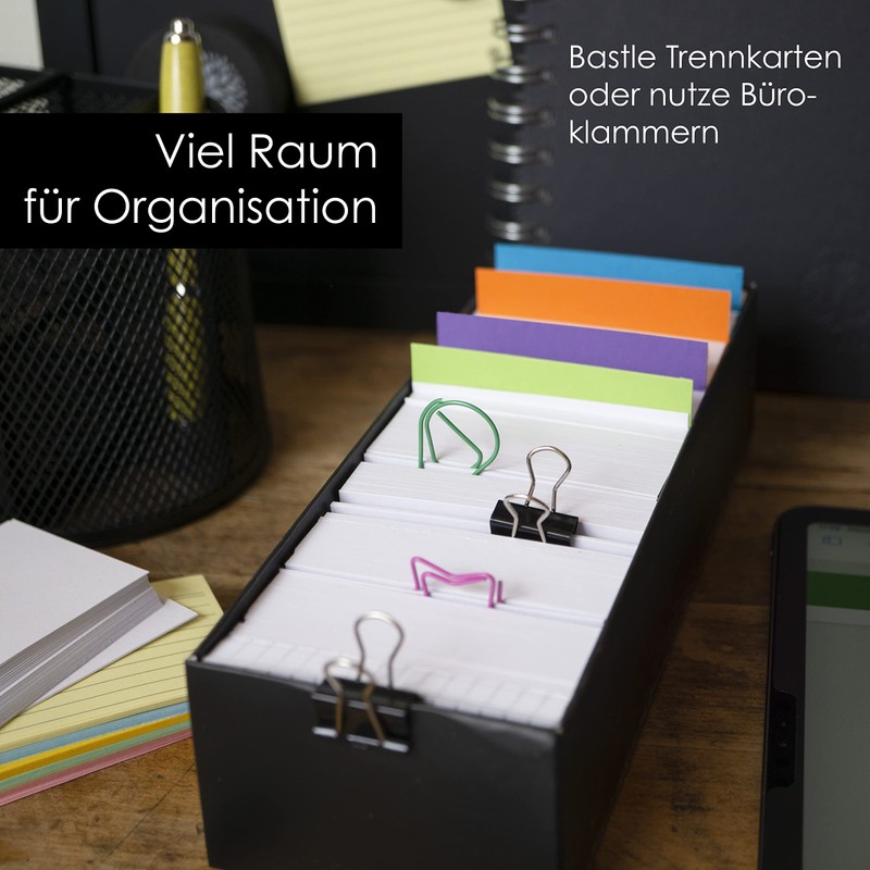 OfficeTree 1000 Index Cards Set A8 - Index Cards A8