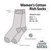 Women's Socks Cotton Bubbles Pattern Present Gift Keepsake for Her
