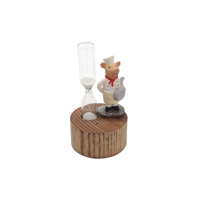 Keystone IN058382 Tea Timer Chef Pig 3 Minute