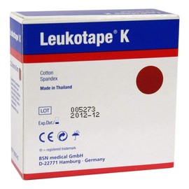 Leukotape K 2.5 cm Red Pack of 1