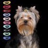 50 Pcs Little Pet Hair Clips Mini Peach Heart Hairpin