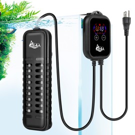 AQQA Aquarium Heater 800W for 80-220 Gallon Fish Tank Heater Submersible Betta Fish Heater for Aquarium Thermostat Heater for Freshwater and Saltwater (800W for 80-220 Gal)