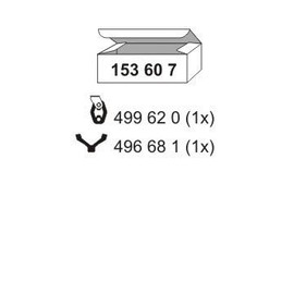 Ernst 153607 Silencer Mounting Kit Exhaust System