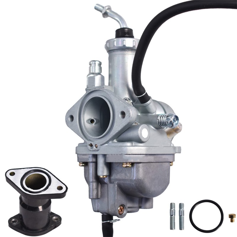 Carburetor with Intake Boot Replacement for Yamaha Timberwolf 250 YFB250