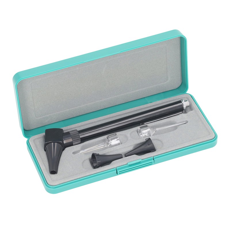 Otoscope with LED Light High Resolution Diagnostic Kit Battery Powered