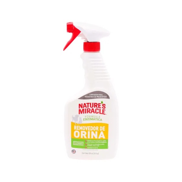 Removedor De Orina Natures Miracle 709 Ml Para Mascotas