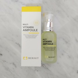 Merry Kit Multi Vitamin Whitening Ampoule 50ml + 8 Merry Kit Packs / 메리키트 멀티 비타민 미백 앰플 50ml+메리키트팩8장