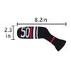 Knitted Wedge Golf Iron Headcovers 7 PCS Club Protector 48,50,52,54,56,58,60