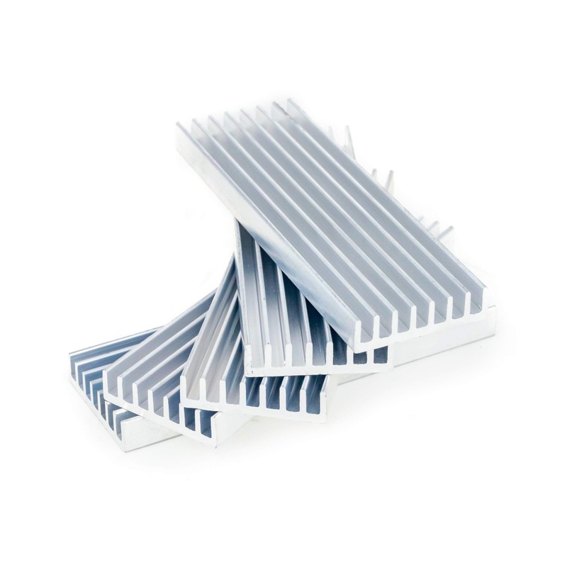 SimPretty_HighClass aa100006c01n0 Multi-Heat Sink, Long, Rectangular, 2.6 x 0.8 x
