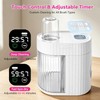 Electric Makeup Brush Cleaner Machine, Automatic Cleaning Fast Drying |
