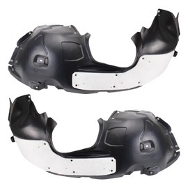 TRQ TRQ Front Inner Fender Liner Set Compatible with 2014-2018 Ford Transit Connect FO1248166 FO1249166