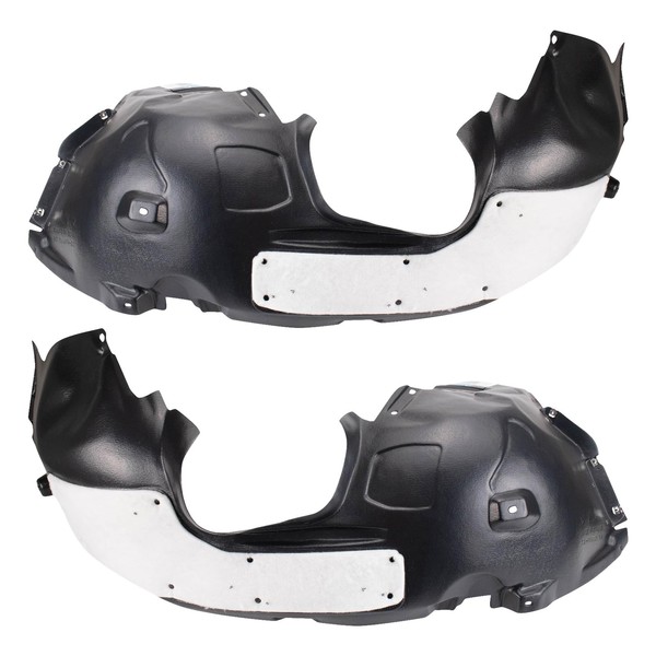TRQ TRQ Front Inner Fender Liner Set Compatible with 2014-2018