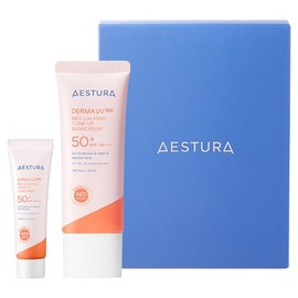 Aestura DermaUV365 Red Soothing Tone-up Sun Cream 40ml + 10ml Set SPF50+ PA++++, 1 Set / 에스트라 더마UV365 레드진정 톤업 선크림 40ml + 10ml 세트 SPF50+ PA++++, 1세트