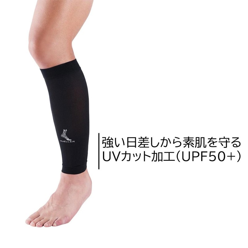 MUELLER Graduated Compression Calf Sleeves, Compression Calf Sleeves, 1 Pair,