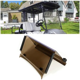 HECASA Tinted Folding Windscreen Compatible with 2017-UP Yamaha G29 DRIVE 2 Gas or Electric Models Polycarbonate Golf Cart Windshield