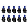 QQWD 20PCS T5 17 57 86 Halogen Instrument Cluster Bulbs