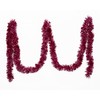 Simply Products 4M Chunky/Fine Cut Christmas Tinsel Garland Decoration (Blush)