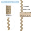GORGECRAFT 1 Roll 25 Yards RIC Rac Trim Ribbon Rick