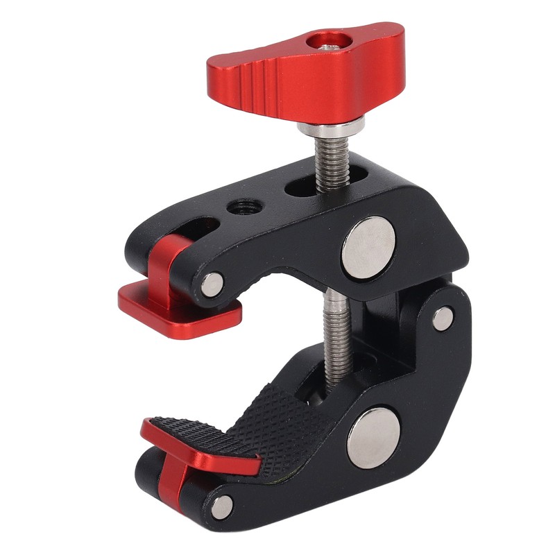 Super Clamp Red Crab Clamp Aluminium Alloy Silicone Cushion Drop