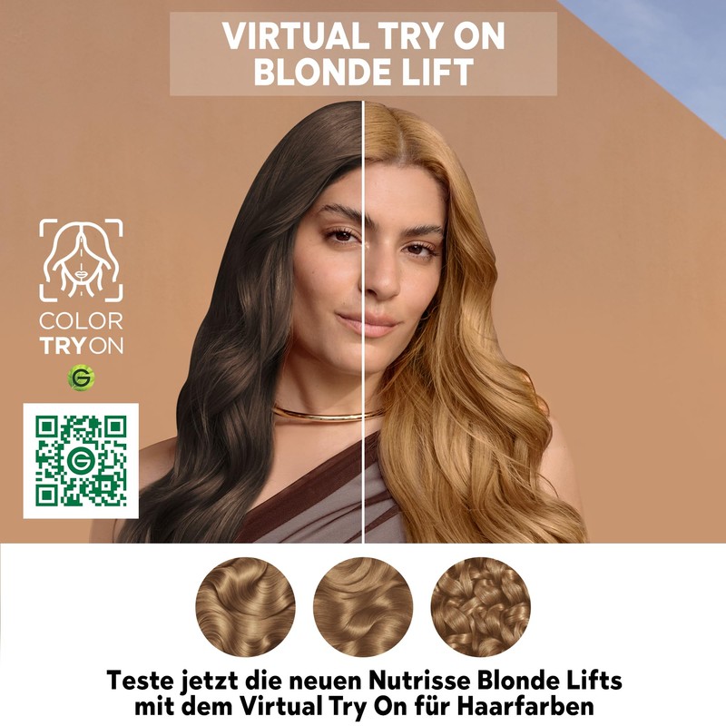 Garnier Nutrisse Blonde Lift Lightening for Dark Hair in Honey
