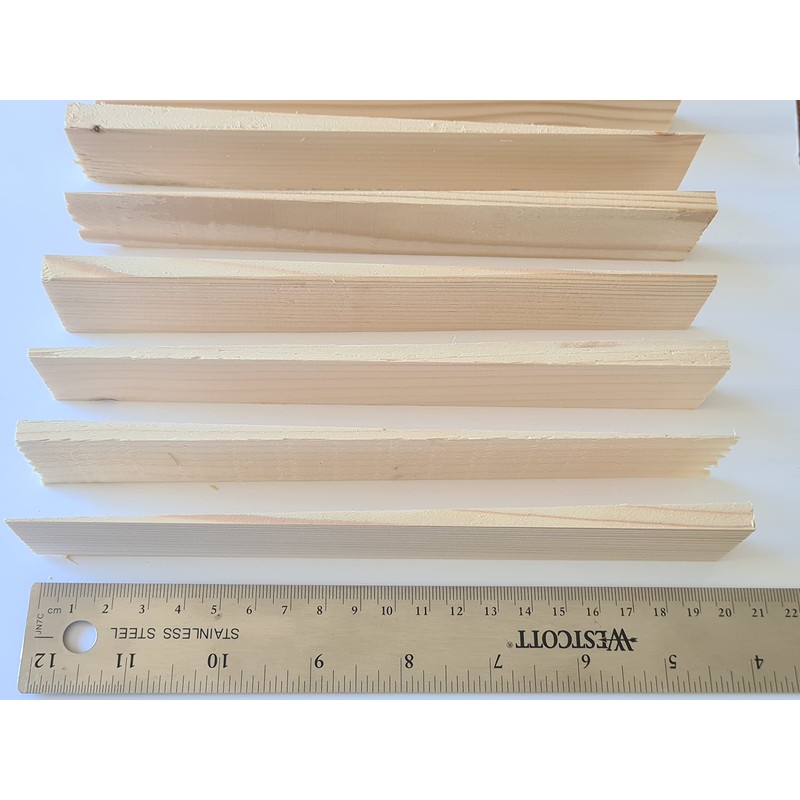 ShieldUp 12 x Long Wooden Wedges or Shims - 8in