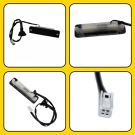 Fabelhpart 901-727 Trunk Lid Release Switch Compatible with Toyota Camry 2007-2009 L4 V6 2.4L 3.5L Rear Hatch Release Switch Black Replaces# 8484020010 84840-20010 1S9850 SK901727 DS3220