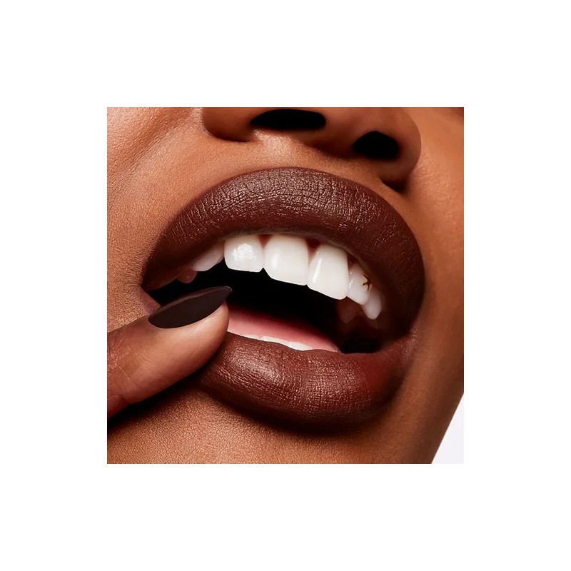 Labial Maquillaje Mac Powderkiss Velvet Blur Slim Stick Color Love