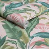 Envy Leaf It Out Sunrise Removable Wallpaper Pink