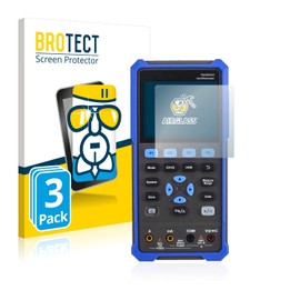 BROTECT Protective Glass for Owon HDS 200 Series (Pack of 3) Protective Film Tempered Glass [Extremely Scratch-Resistant 9H, Anti-Fingerprint, Ultra Transparent]