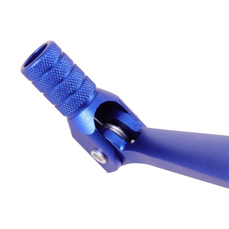 GOOFIT blue CNC 0.47 Inch Shift Lever Motorcycle Aluminum Folding