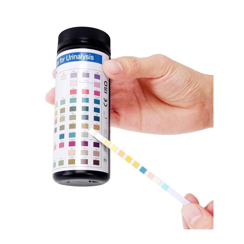 BecaGoode-Urine Rapid Test-Strips 11 Parameters, UTI Test Kit, Liver Function,