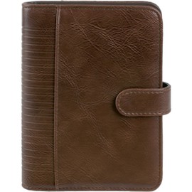 15601 Bound A5 Imitation Leather System Planner Brown