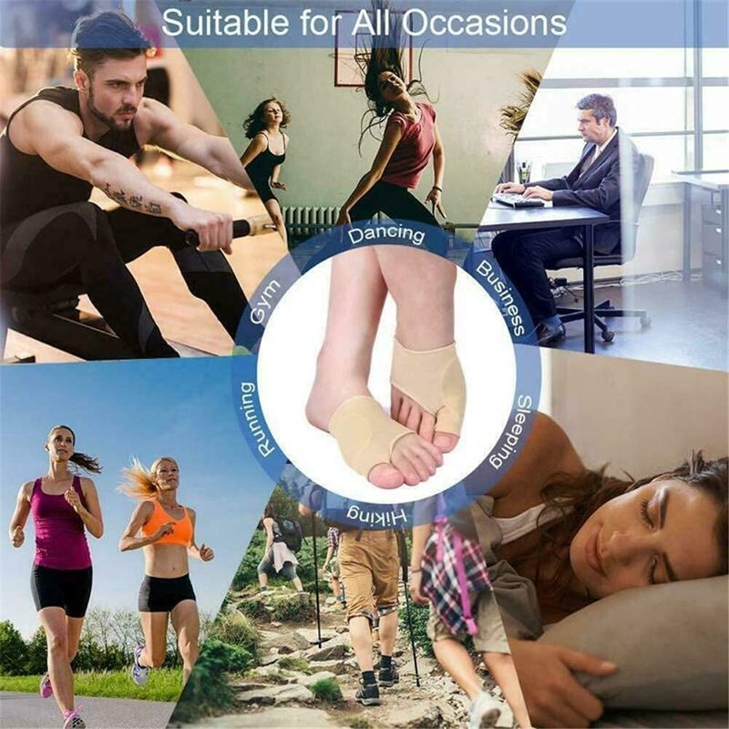 Hallux Valgus Bandage Toe Protection Gel Pad Gel Bunion Protection