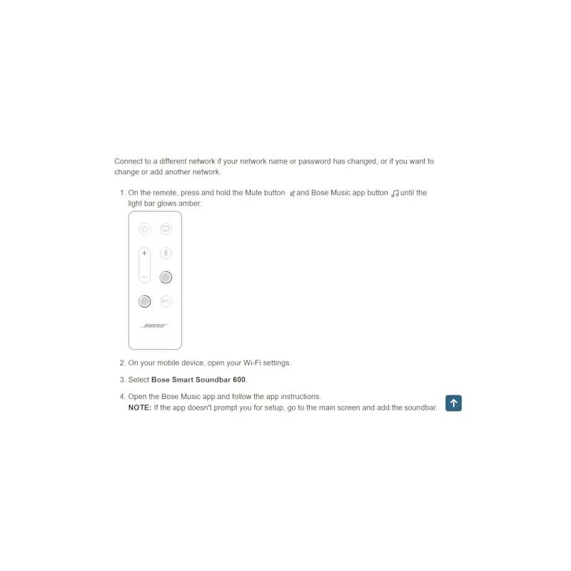 NTQinParts Replacement Remote Control Controller for Bose Smart Ultra Soundbar