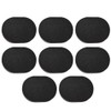 Microfiber Sponge 8pcs Facial Cleansing Reusable Makeup Remover Pads Soft