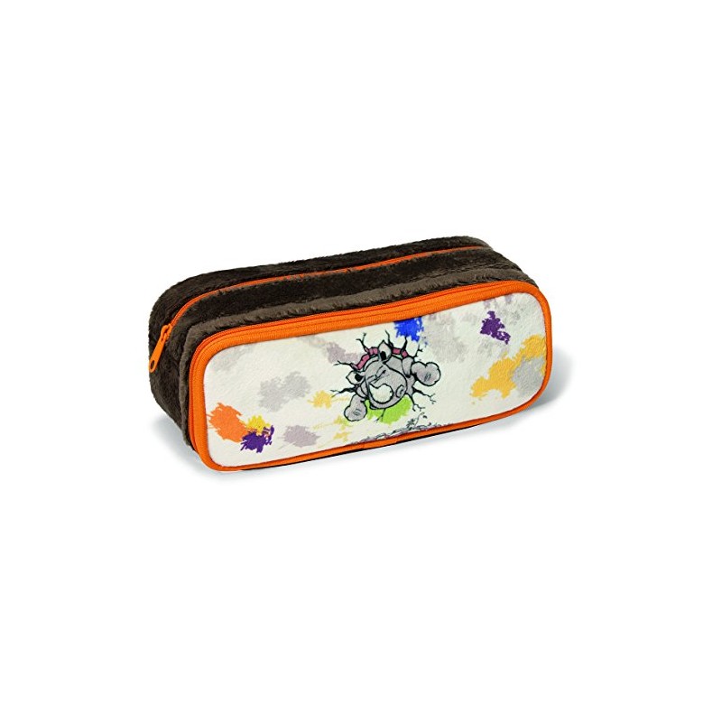 Nici 35844 Rhino Plush Pencil Case 20 x 8 cm