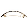 France Luxe Oval Volume Barrette - Ivory Tokyo