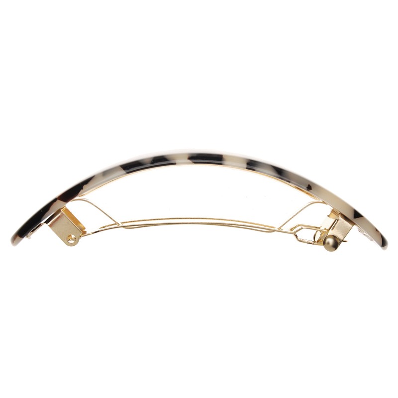 France Luxe Oval Volume Barrette - Ivory Tokyo