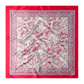 35" Men's Square Scarf, Men's Cowboy Scarf, Oversized Western Bandana, Large Cowboy Neckerchief - With Gift Packed