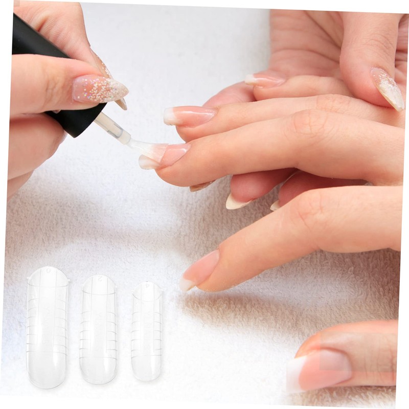 Baluue Professional Square Nails Manicure Set Solid Nail Traceless Nails