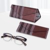 Boniyeah PU Leather Folding Glasses Case - Magnetic Glasses Holder