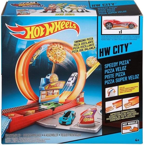 Hot Wheels Mattel Speedy Pizza Set, Multicolor