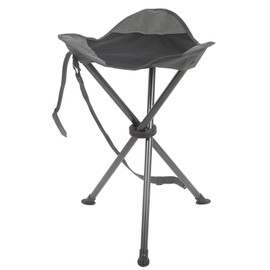 PORTAL Tall Slacker Chair Folding Tripod Stool for Outdoor Camping Walking Hunting Hiking Fishing Travel, Support 225 lbs